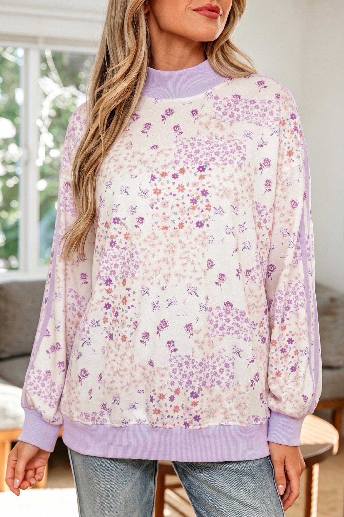 The Lavender Meadow Pullover