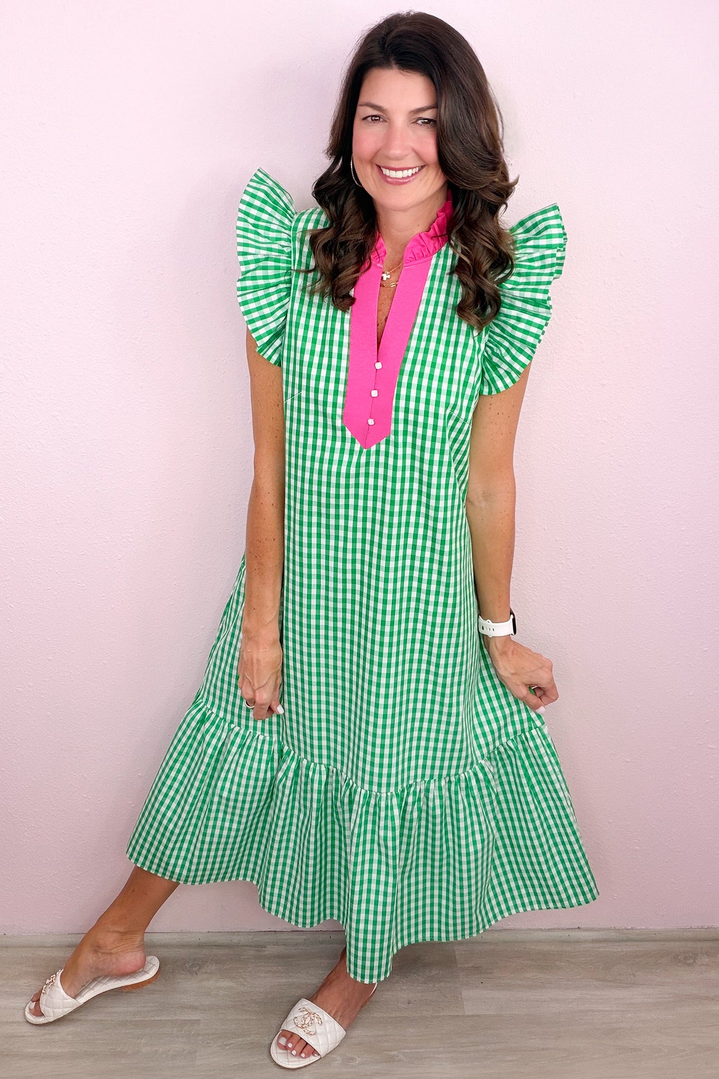 Emerald Picnic Charm Maxi