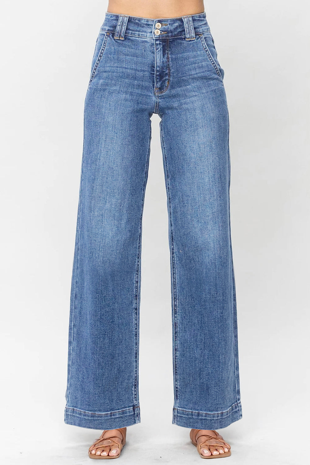Ridgeview High-Rise Wide Leg Jeans