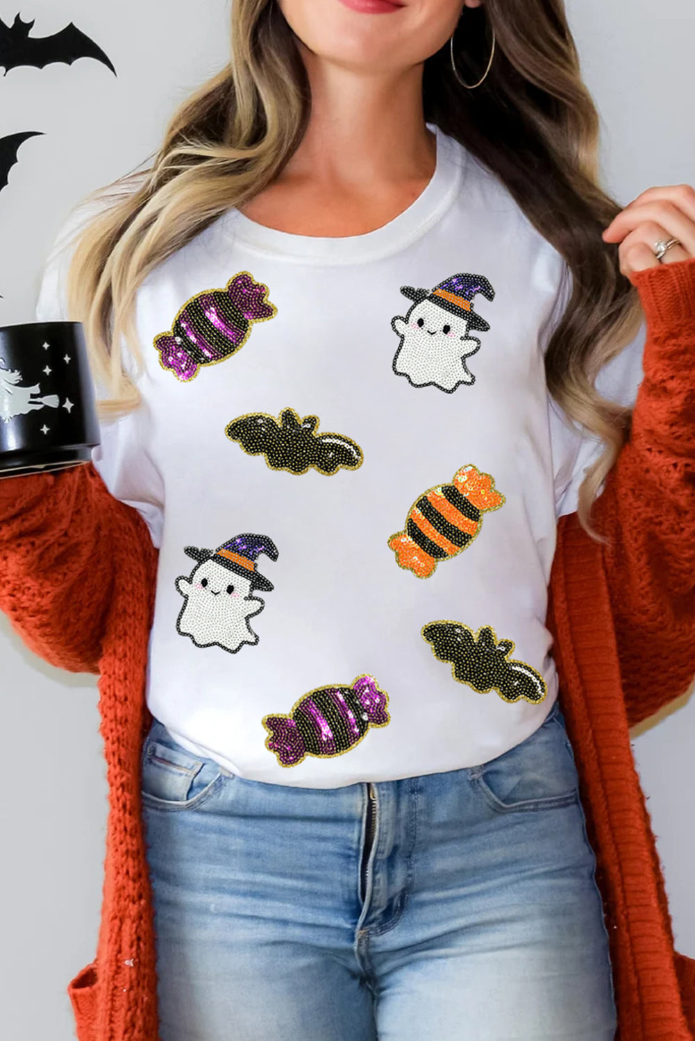 Halloween Treat Sparkle Tee