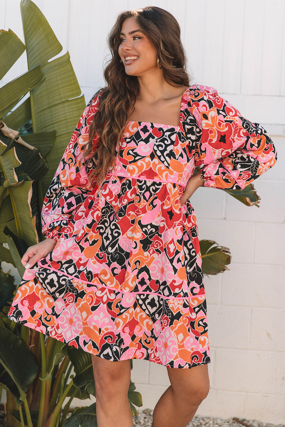 The Peony Palazzo Dress