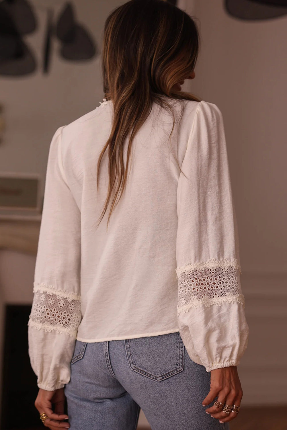 The Heirloom Lace Darling Blouse
