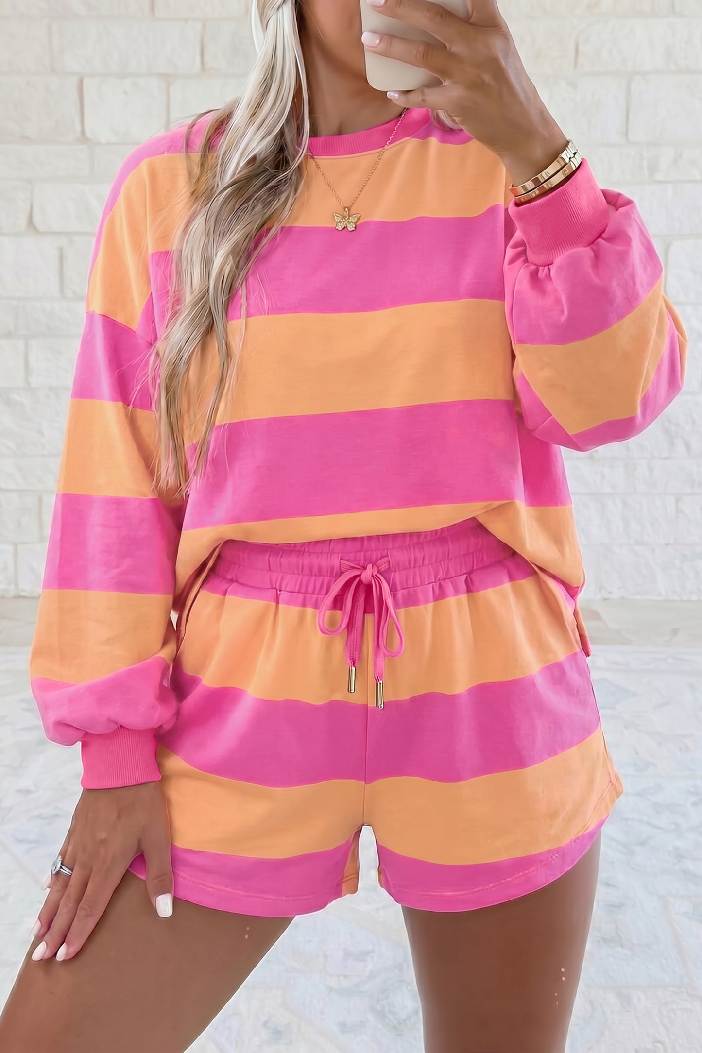 The Sunset Stripe Set