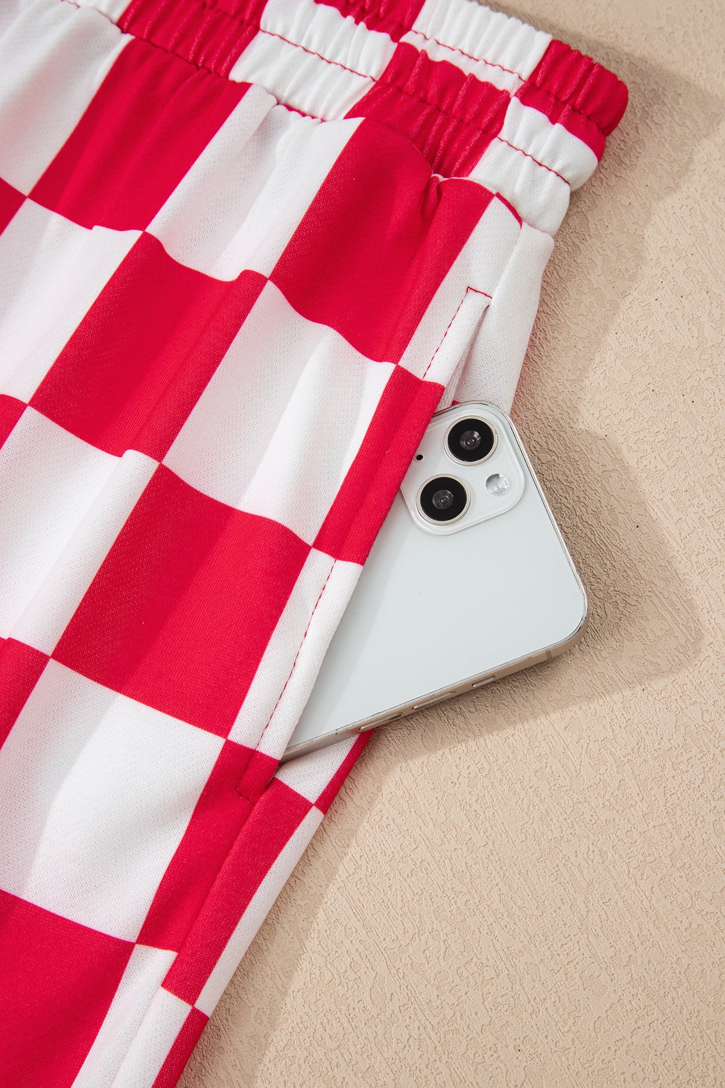 Peppermint Check Lounge Set