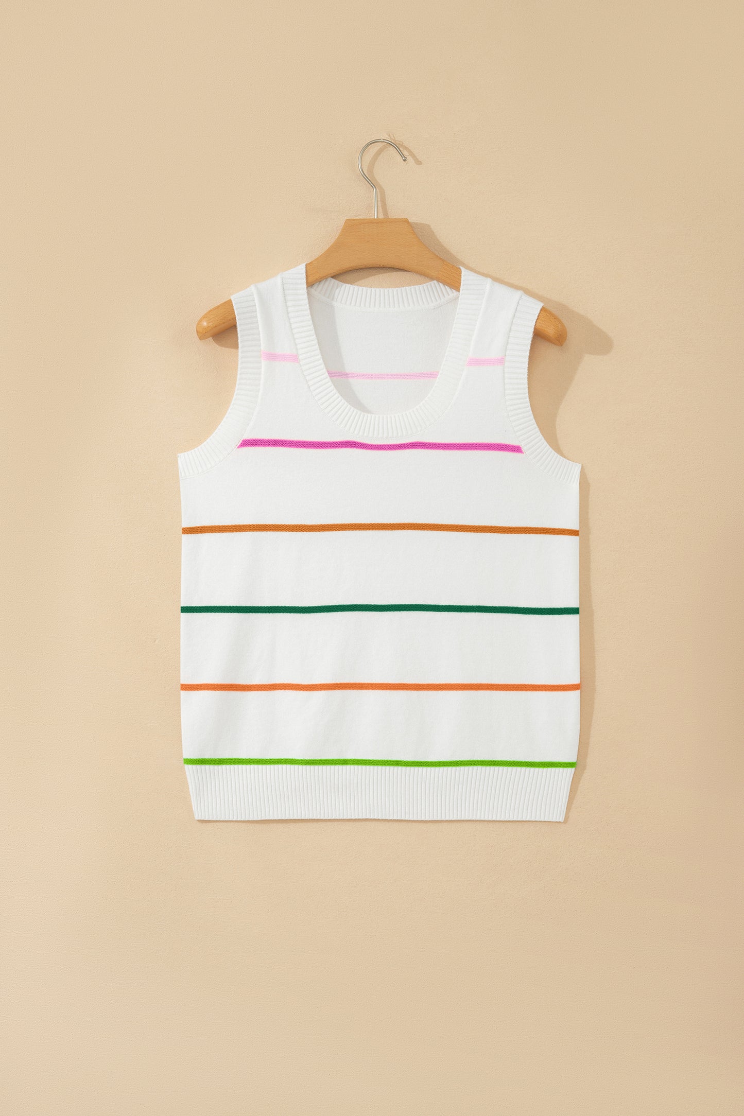 Coastal Candy Stripe Tank 🍬🌴)