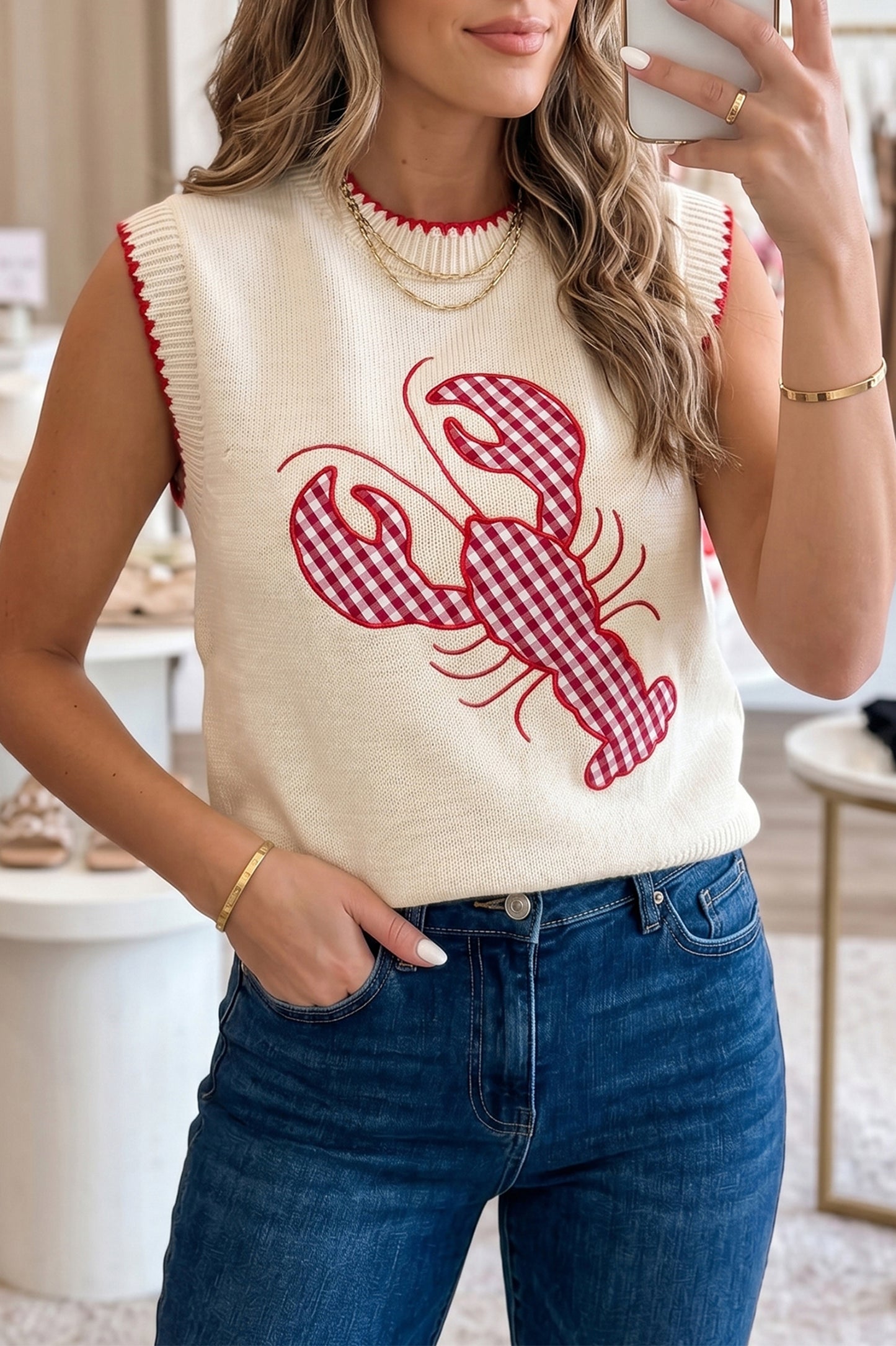 The Nantucket Catch Sweater Tank