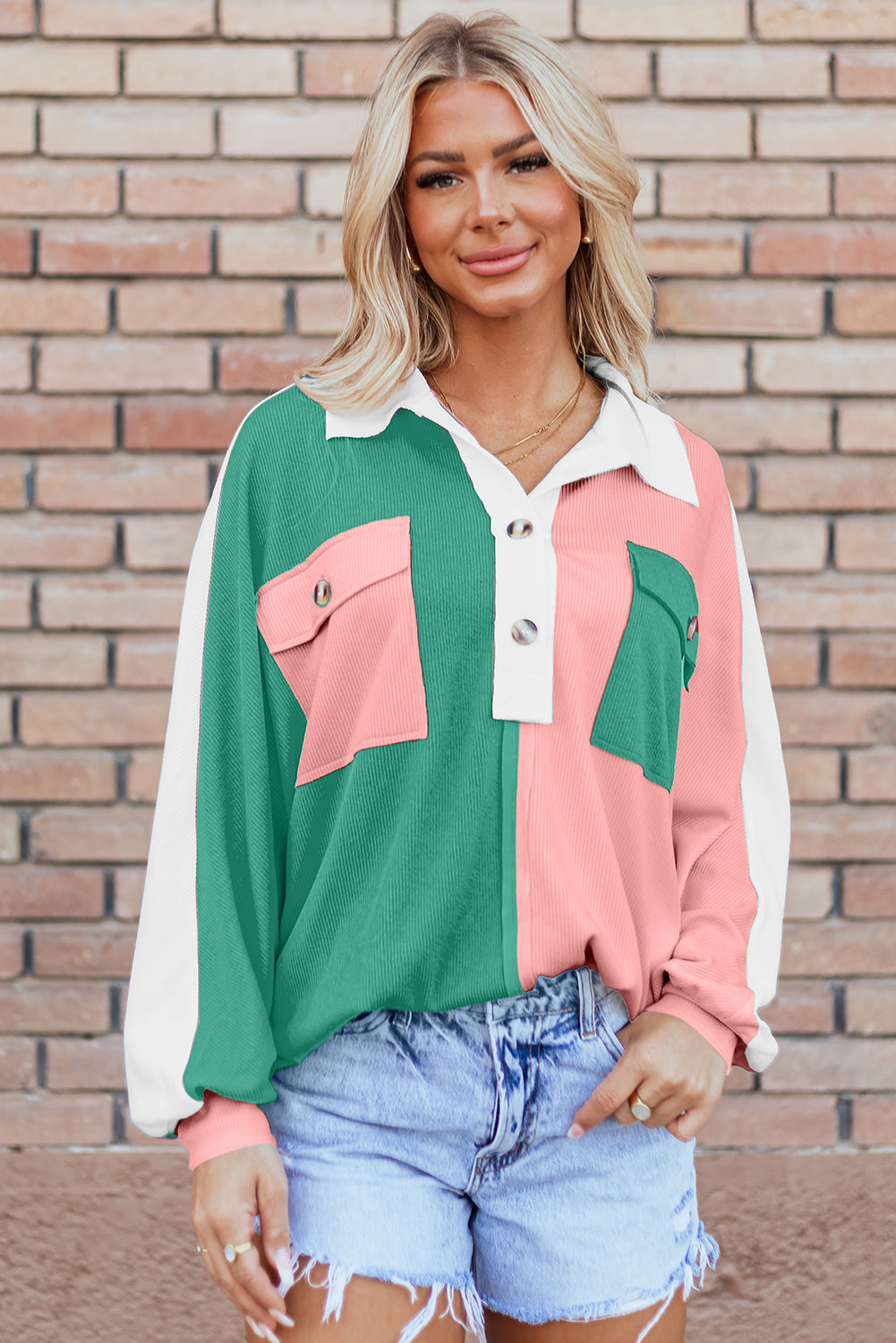 The Candy Coast Colorblock Top