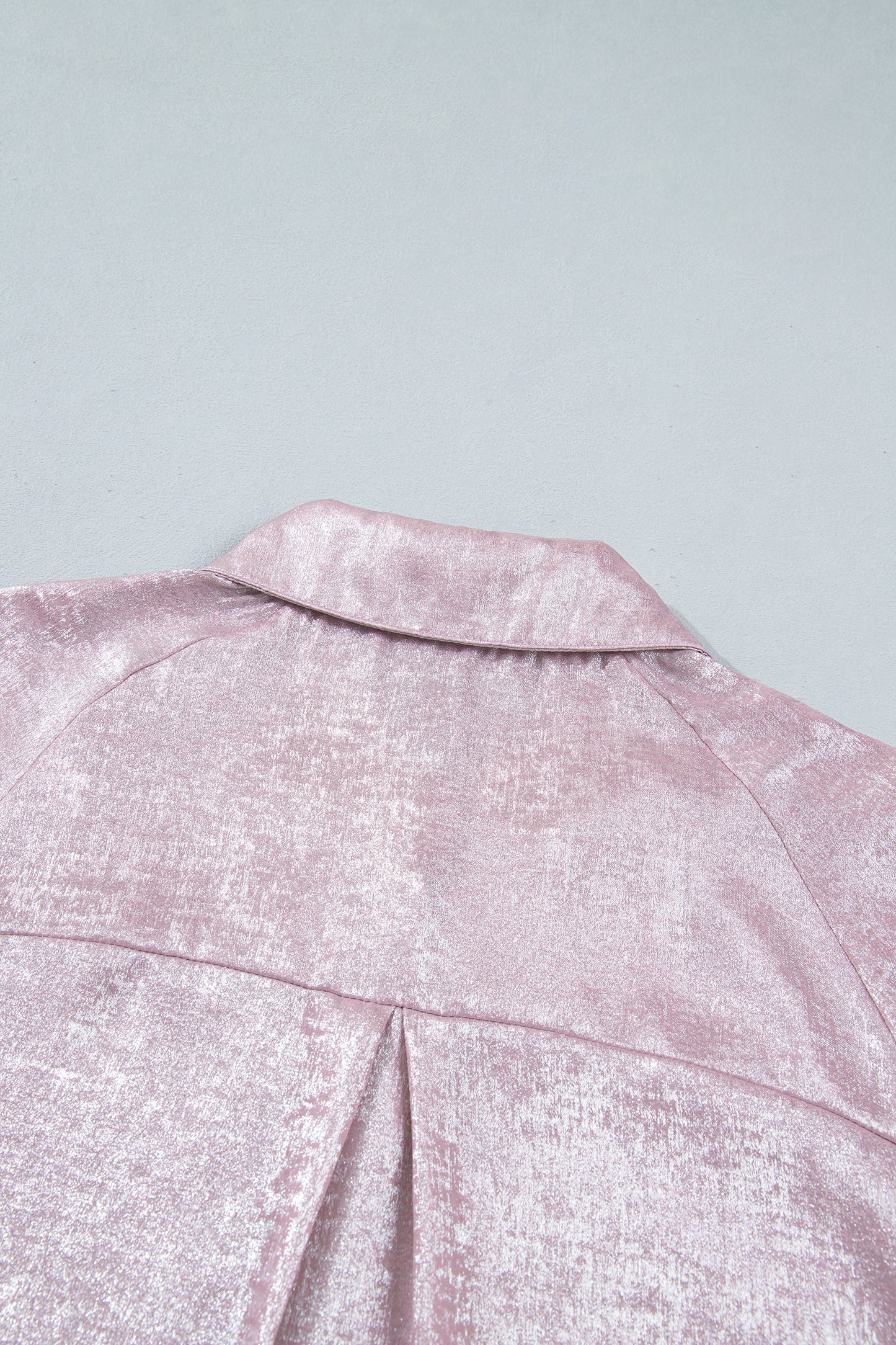 Pink Champagne Shimmer Blouse
