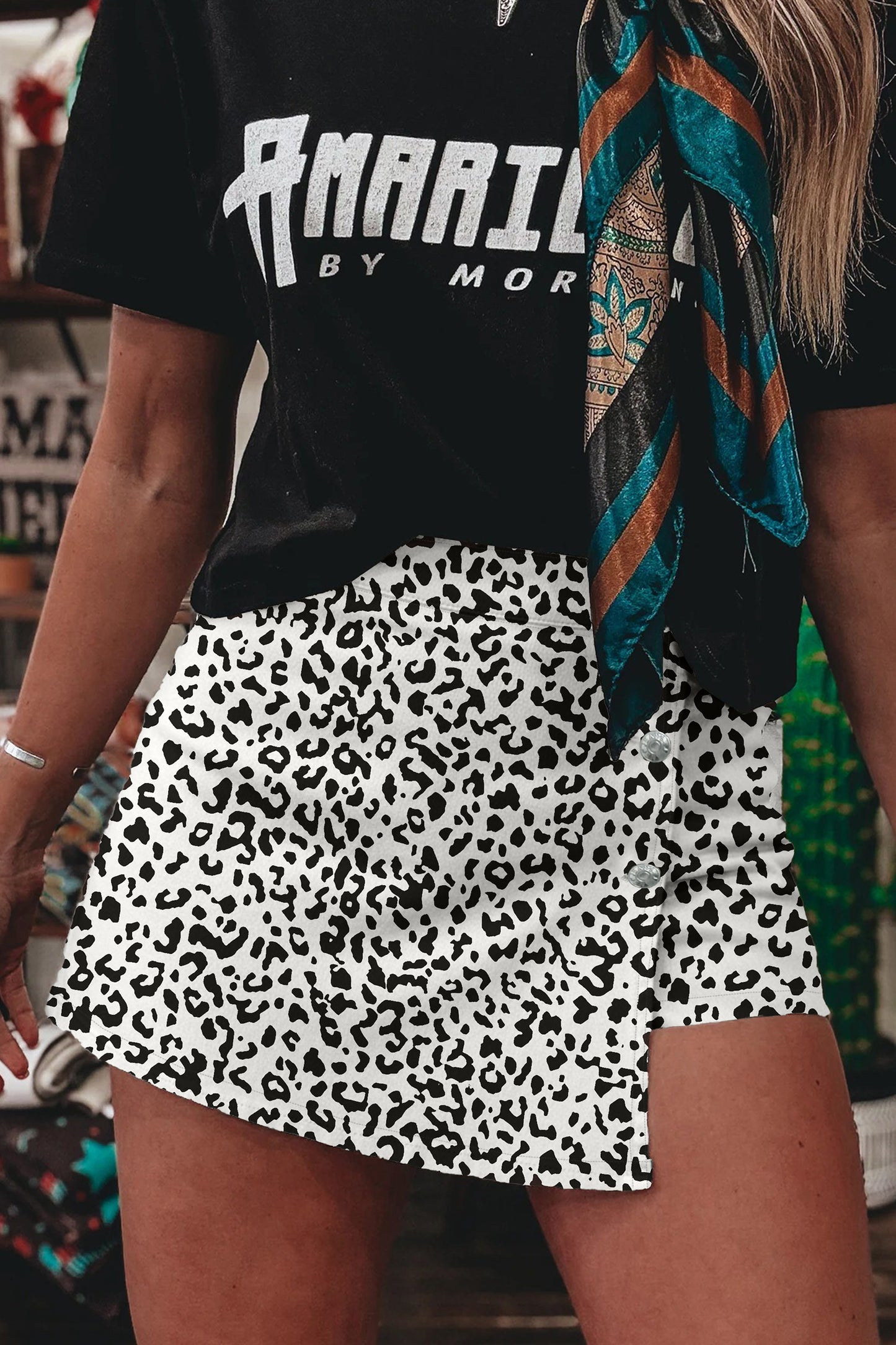 The Wild Card Mini Skirt