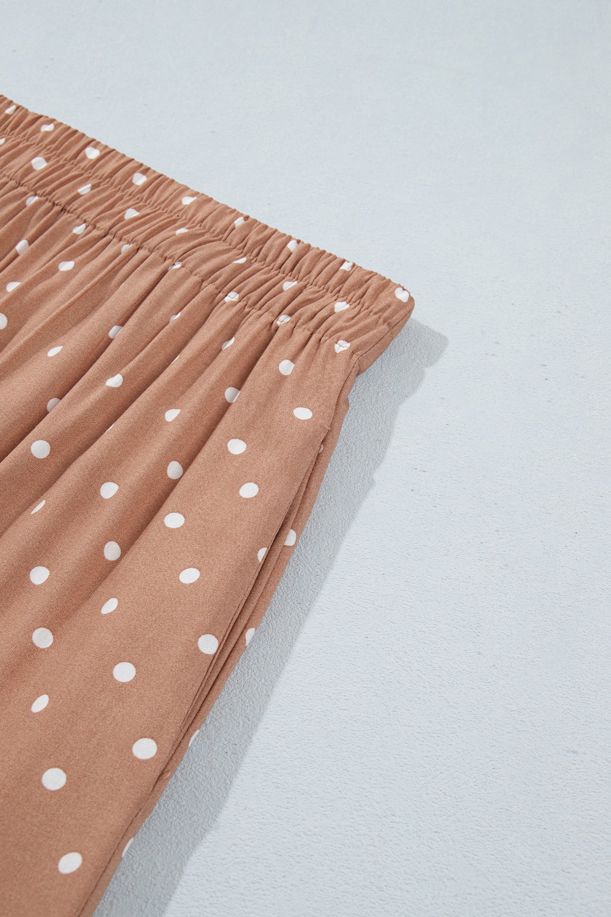 The Mocha Dot Social Skirt