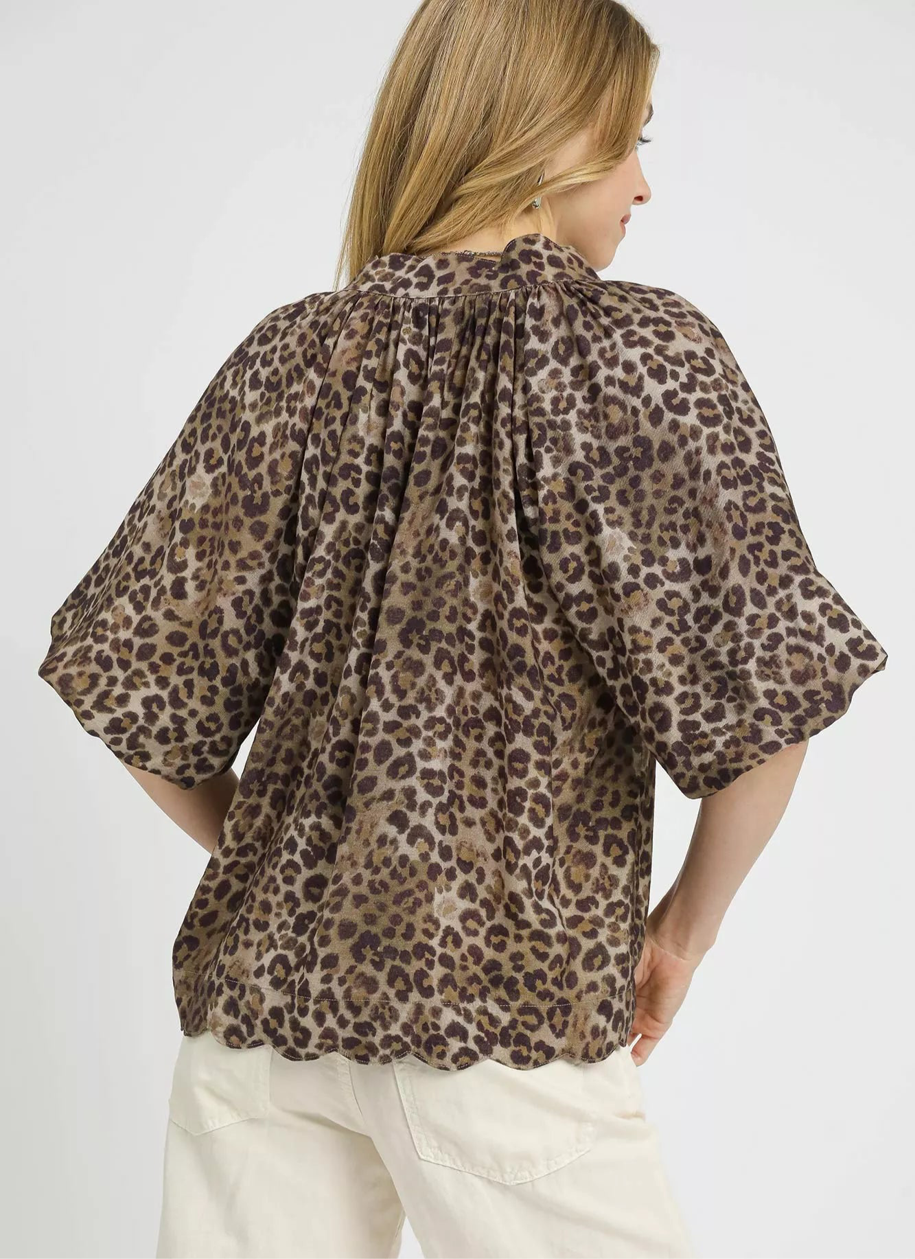 Wild Elegance Leopard Top