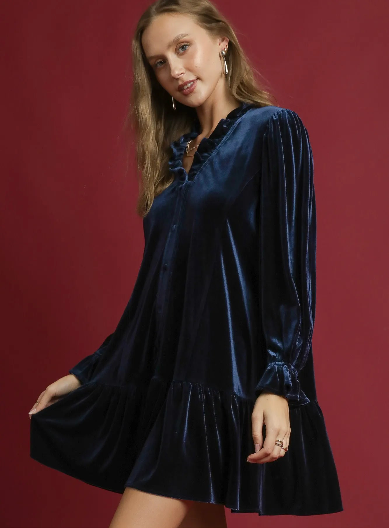 Velvet Soirée Dress