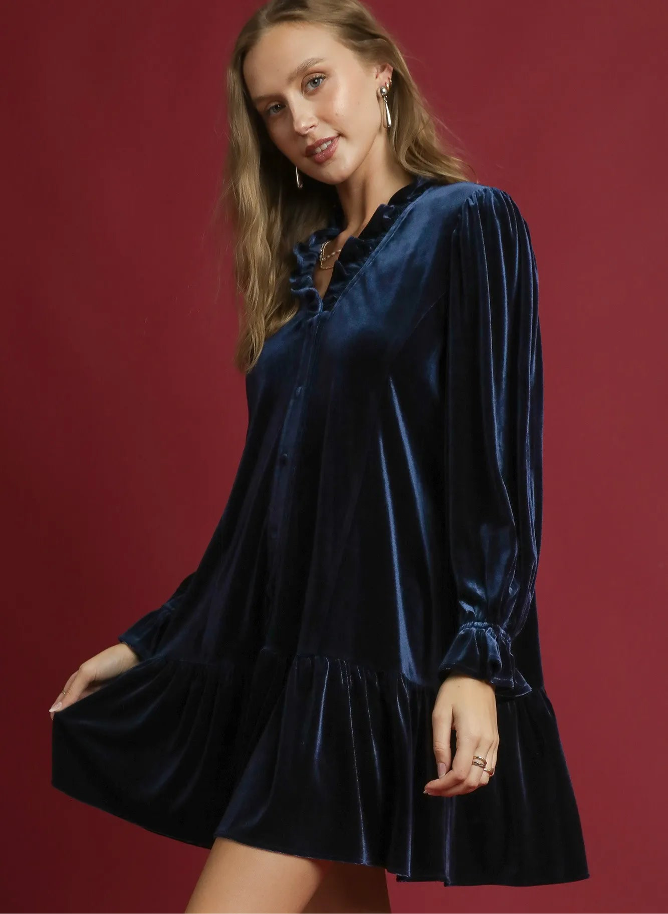 Velvet Soirée Dress