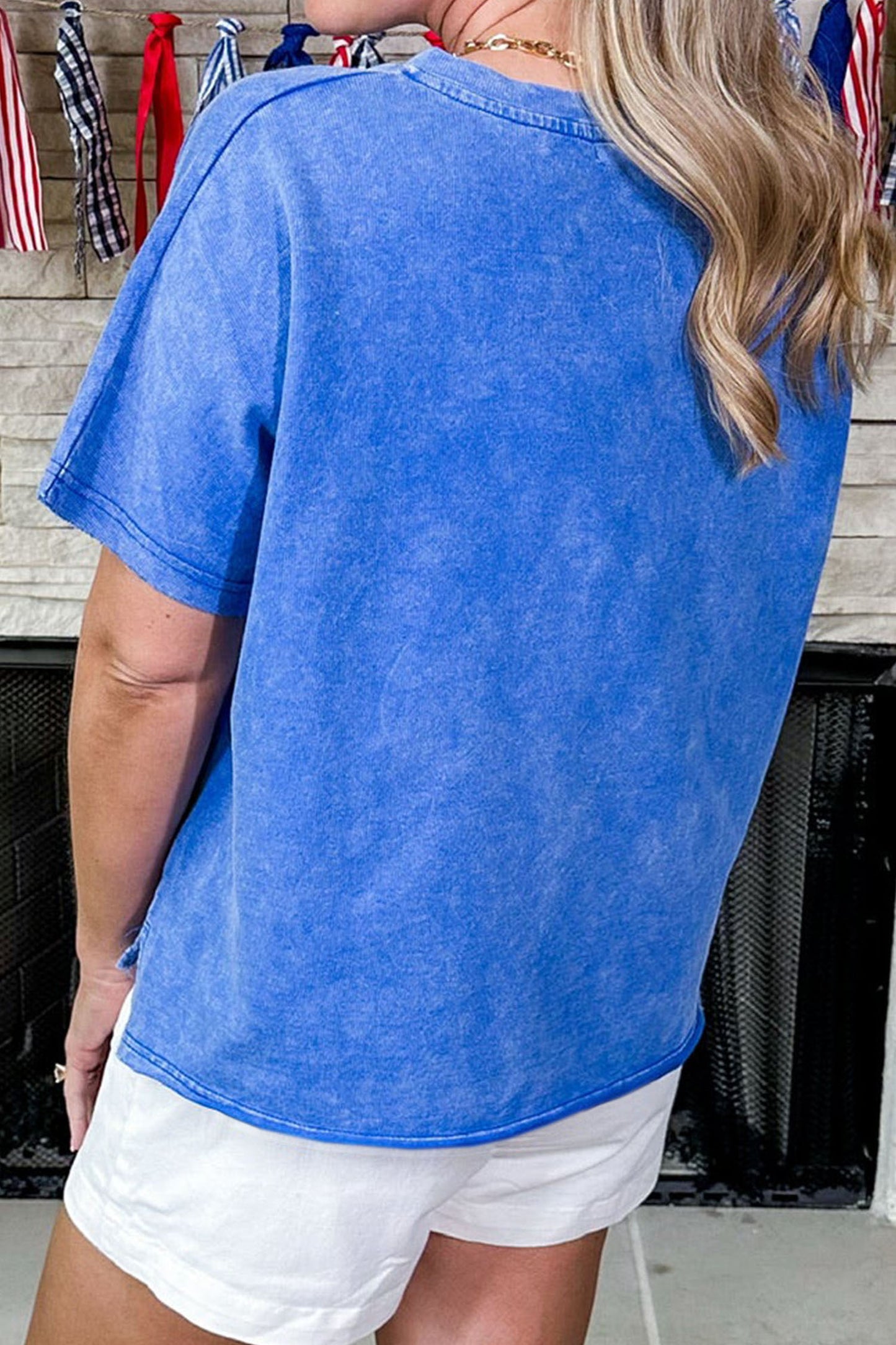 Stars & Sweet Tea Patch Top