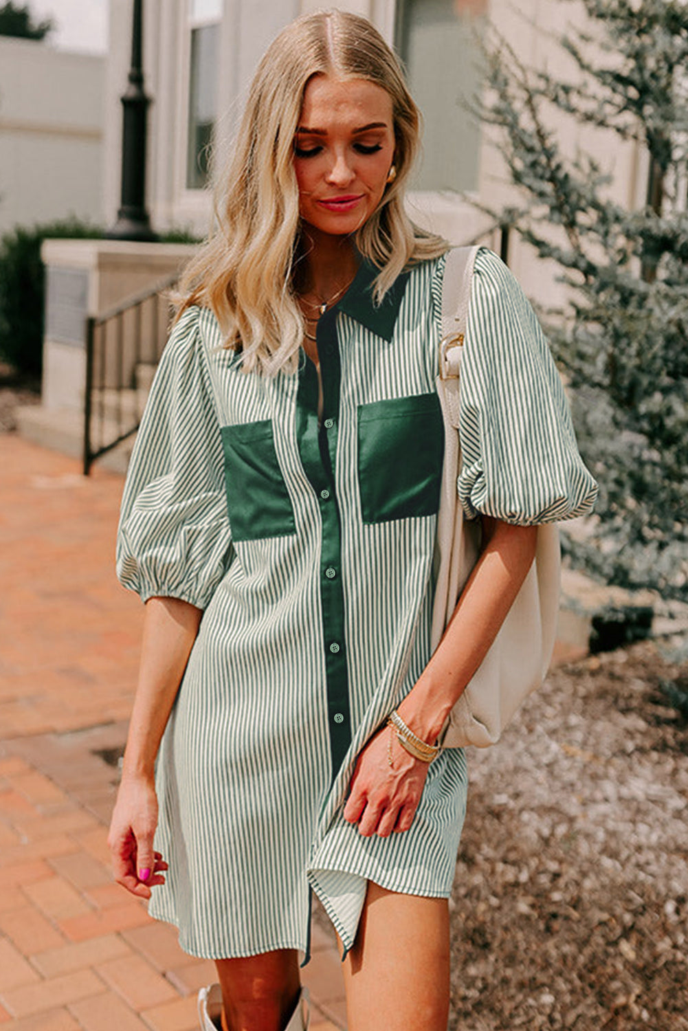 The Greenbrier Grace Shirt Dress