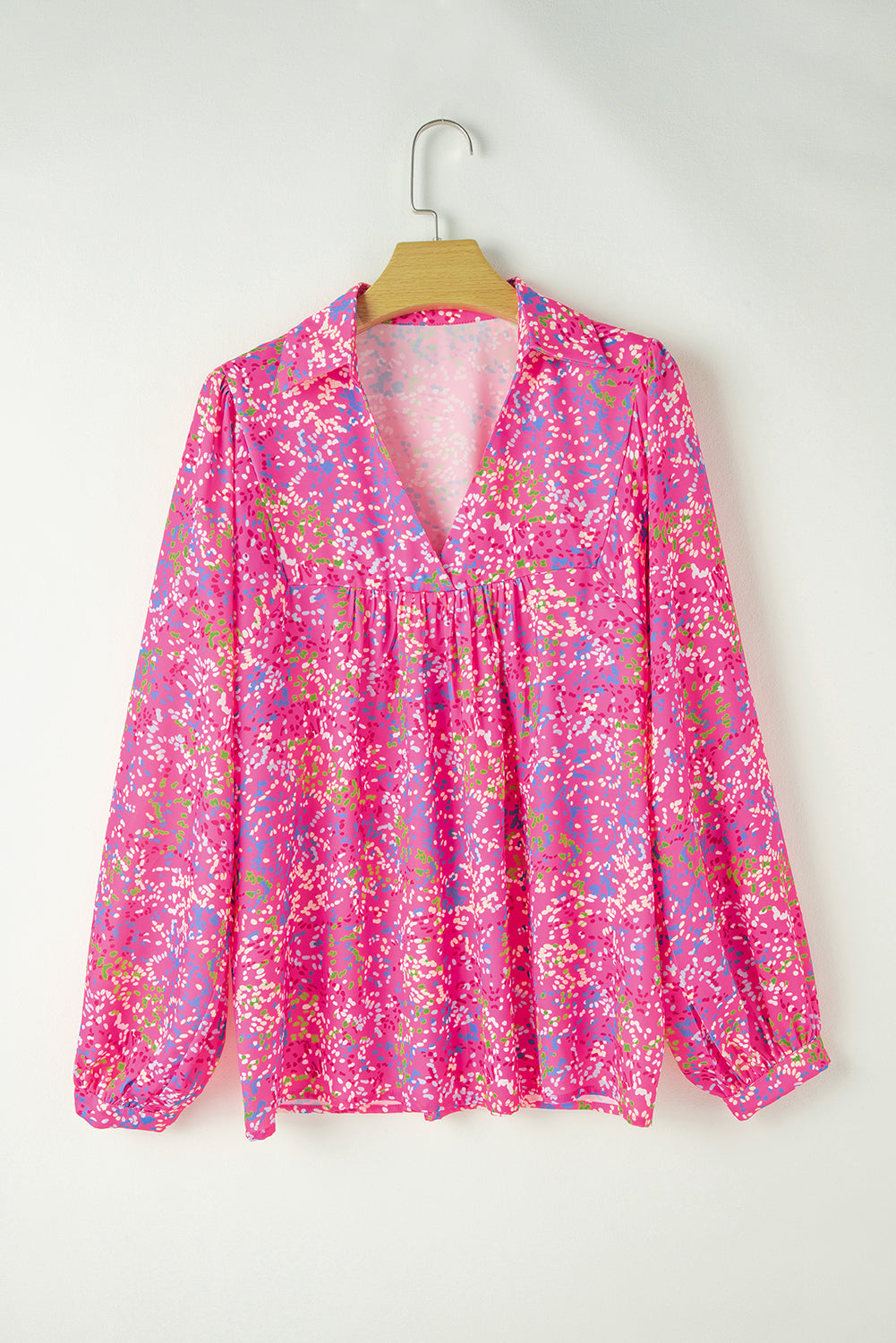 Pink Confetti Babydoll Top