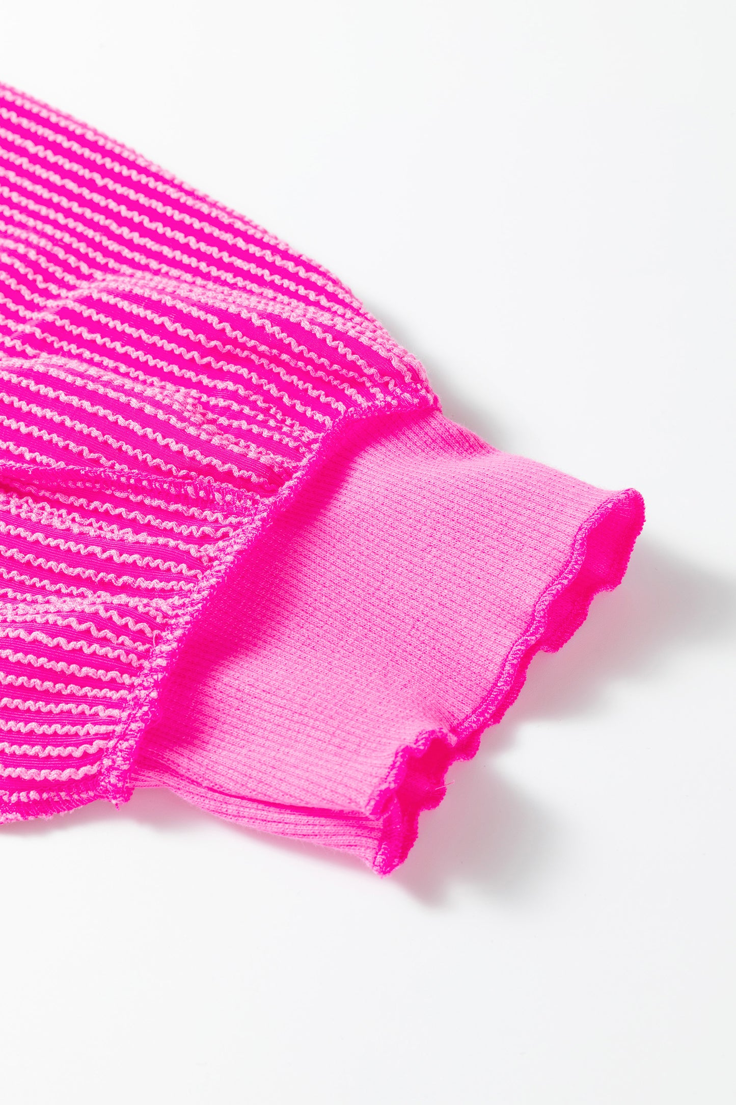 Pretty in Pink Corded Pullover