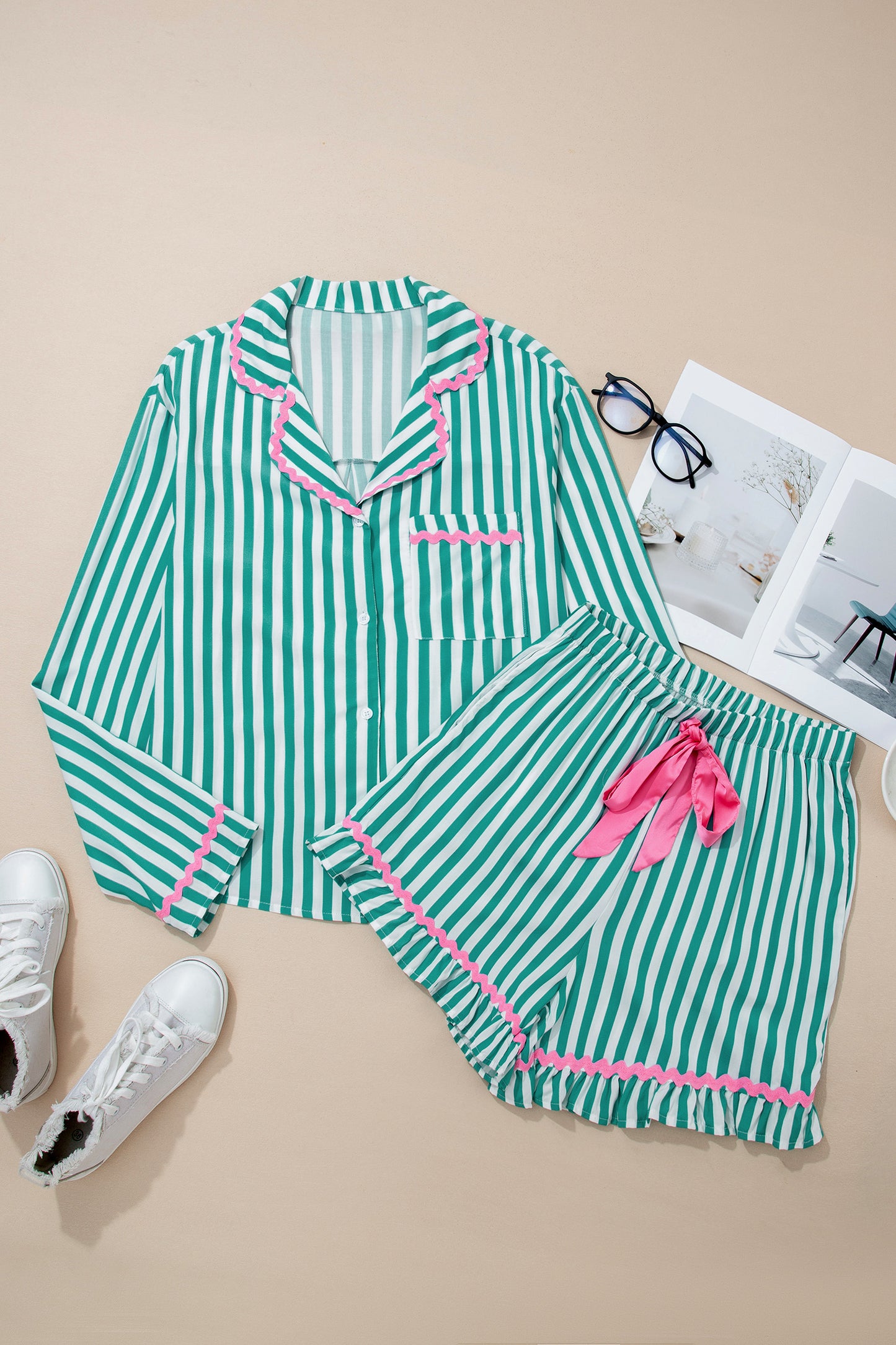 Mint & Blush Sweet Dreams Pajama Set