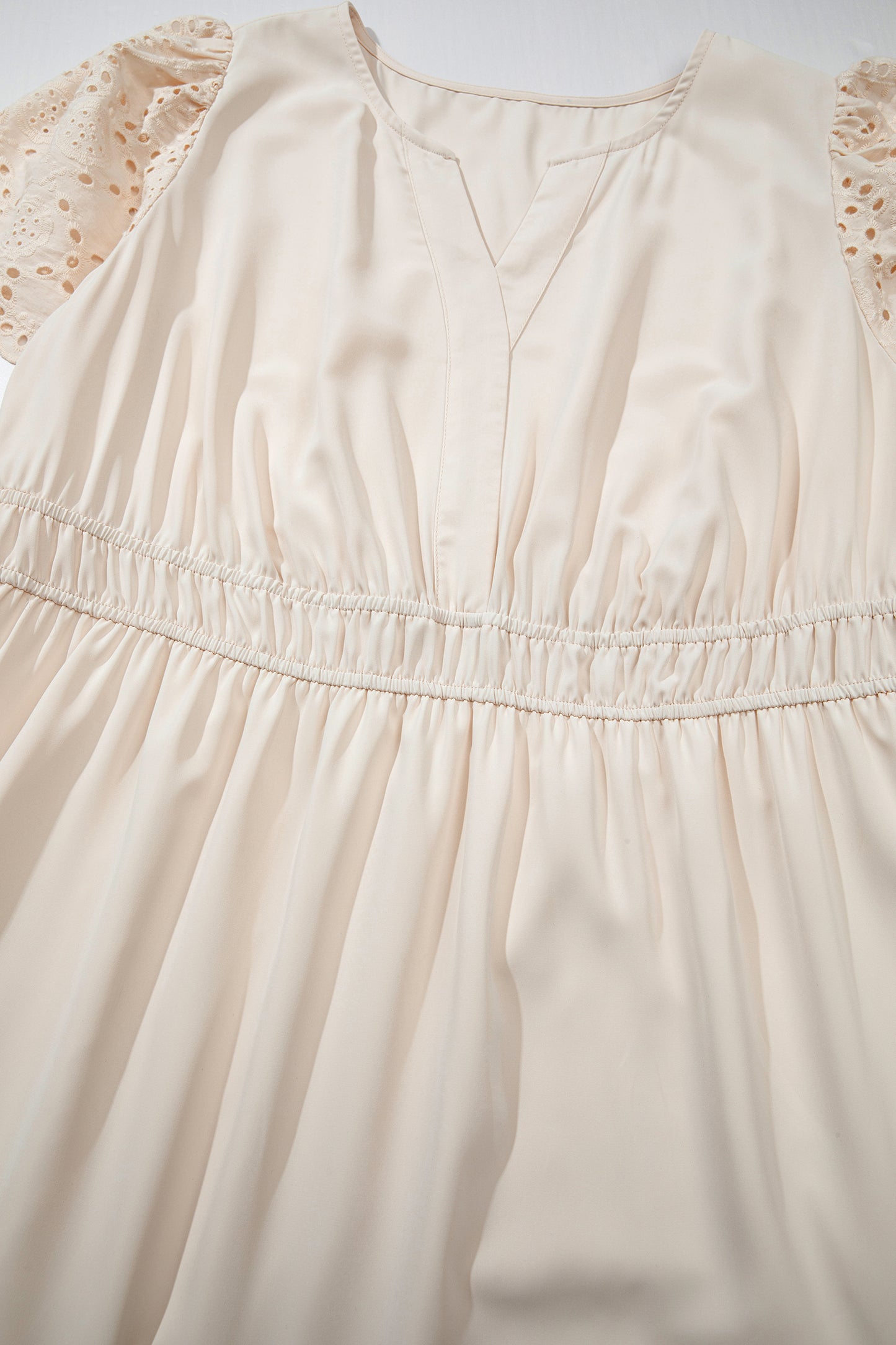 Santorini Lace Midi Dress
