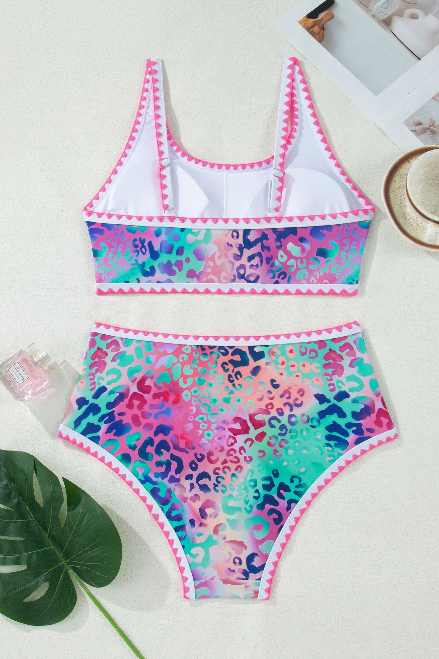 Sunset Safari High-Waisted Set