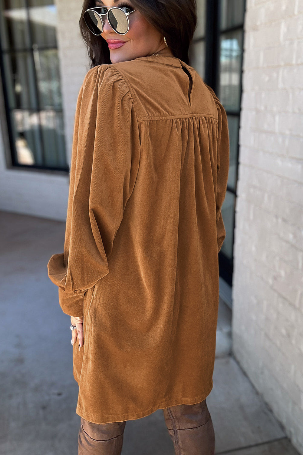 Cinnamon Velvet Daydress