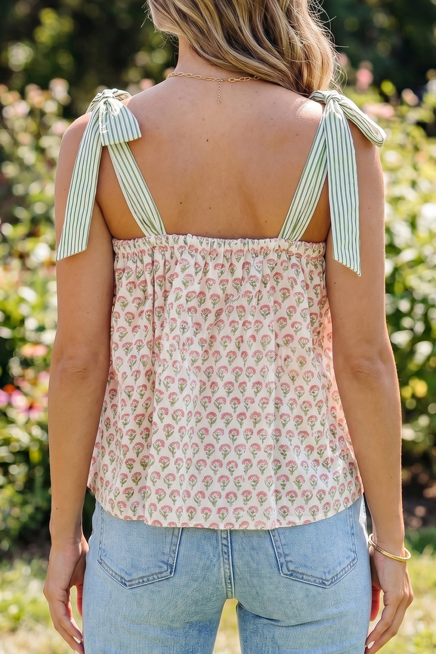Garden Party Tie Tank