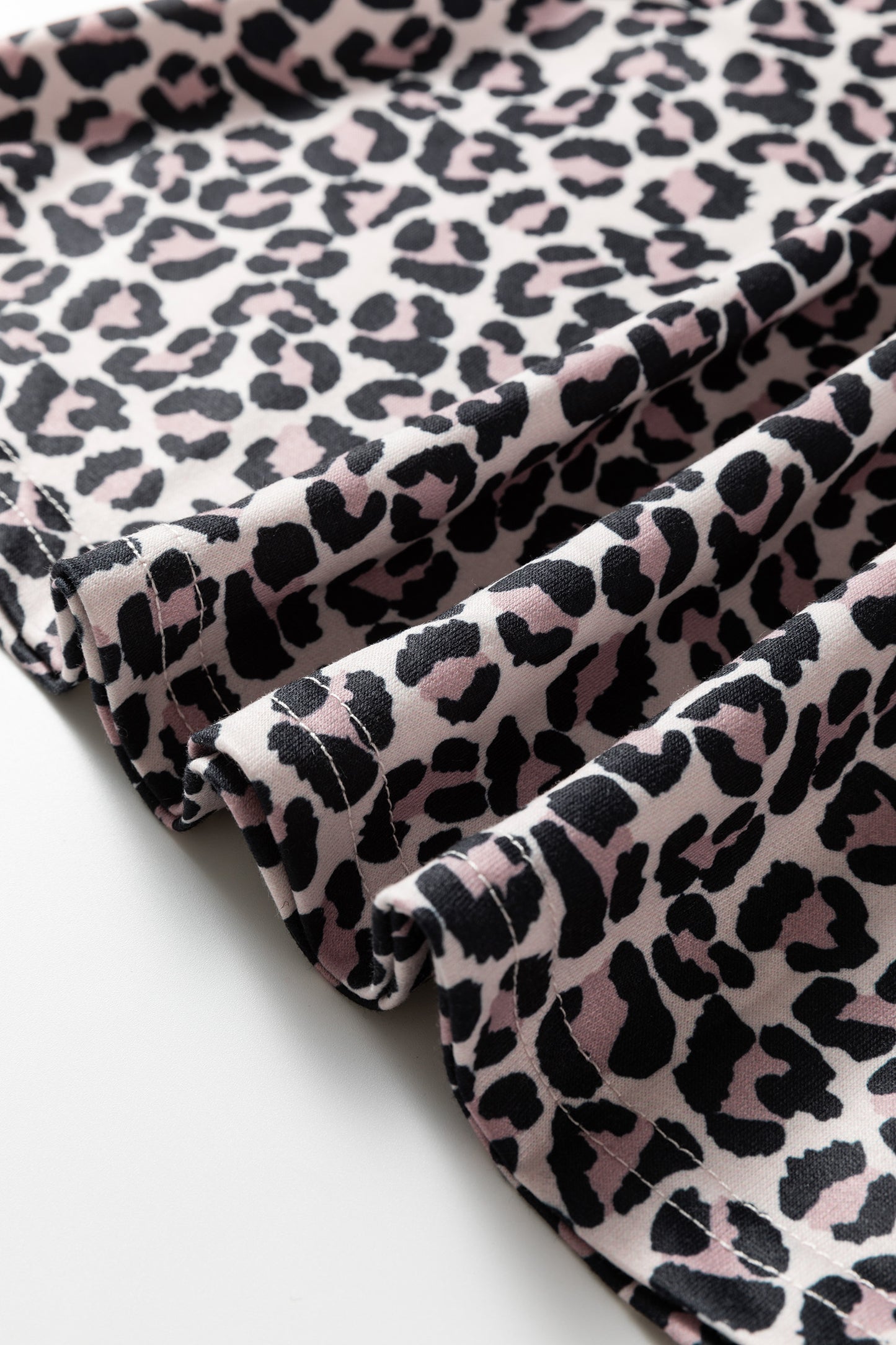 Untamed Elegance Leopard Half-Zip