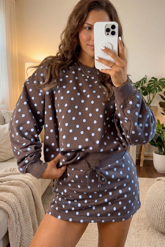 Mocha Dot Dream Set