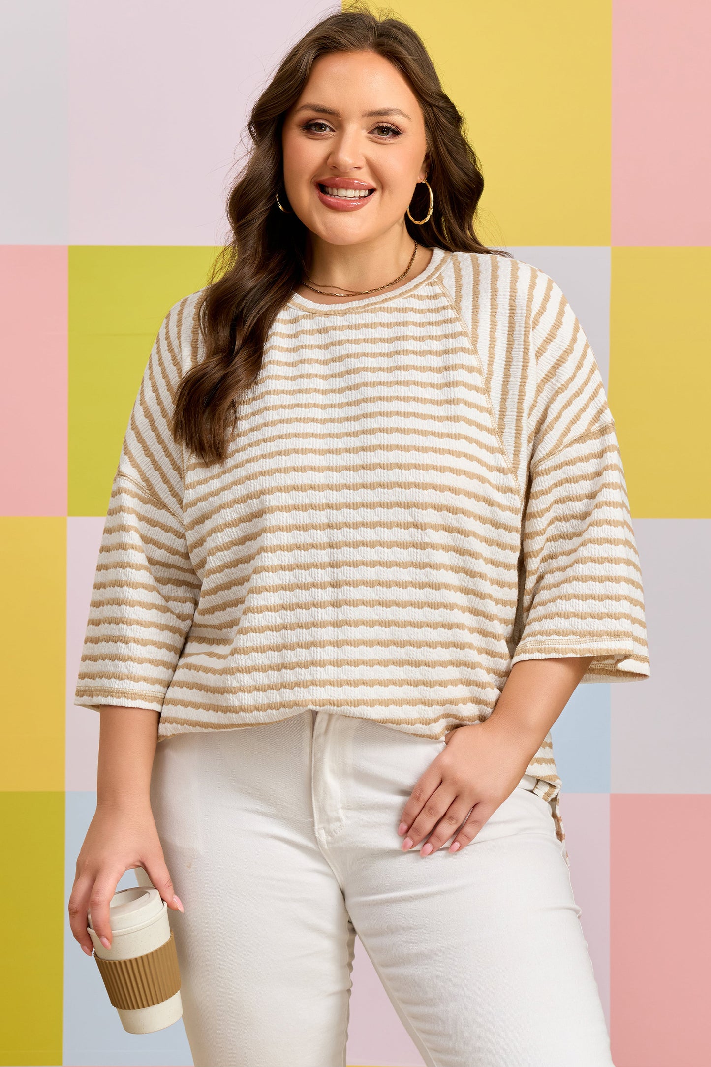 Pink Lemonade Lane Curve Top