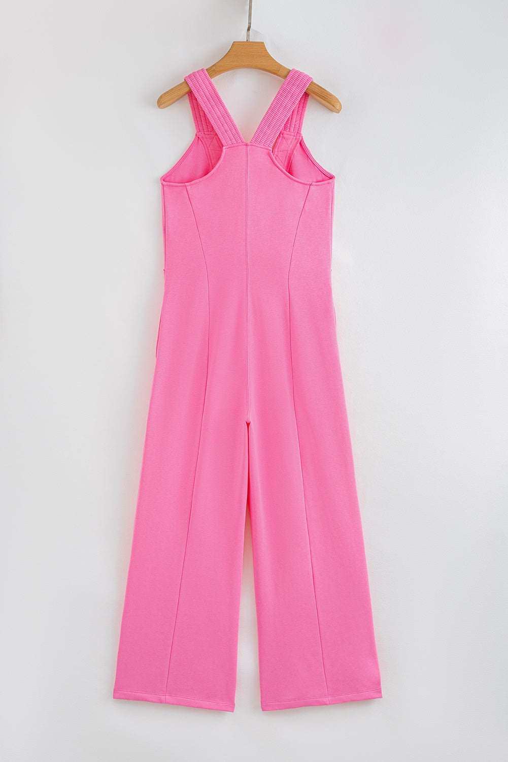 Pink Horizon Square-Neck Jumpsuit