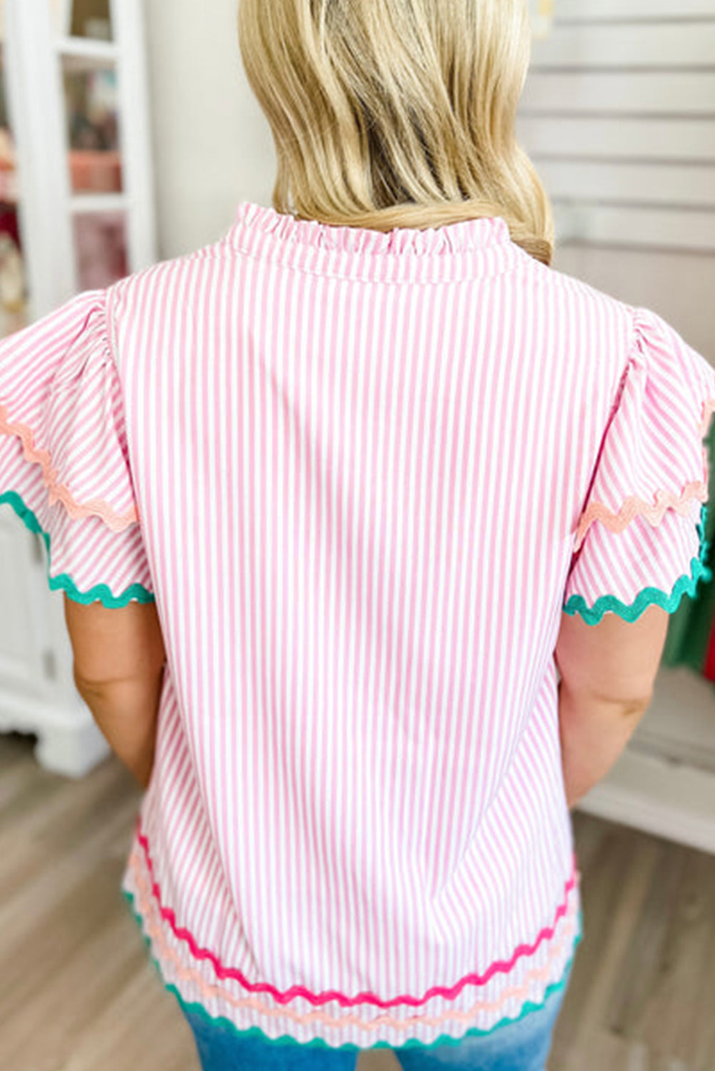 The Palm Court Blouse
