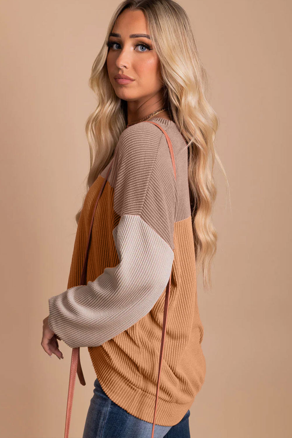 The Rustic Ridge Knit Sweater