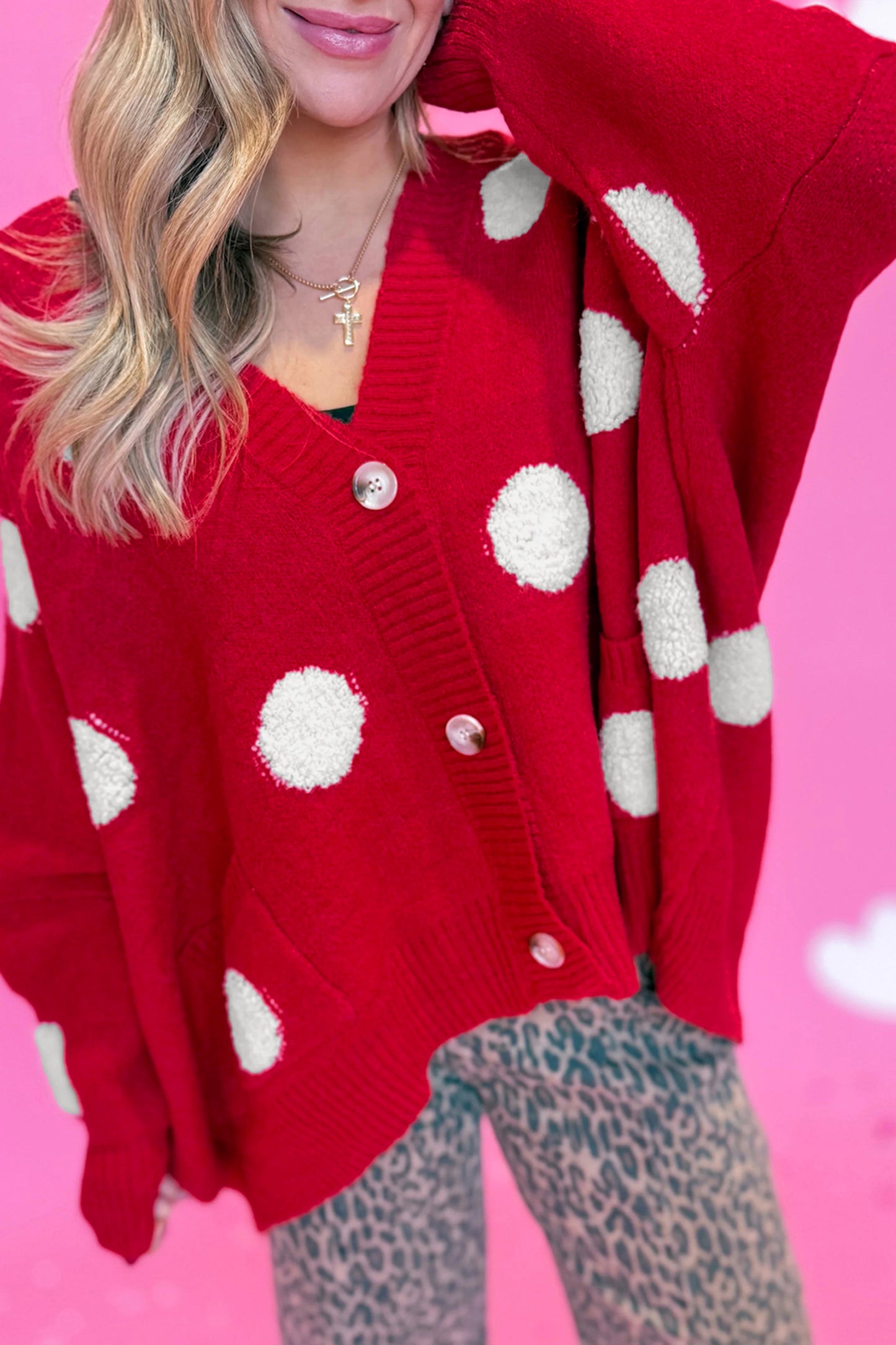 The Polka Dot Darling Cardigan