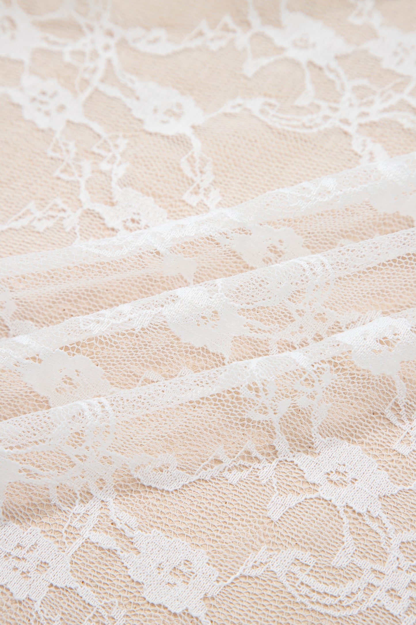 Moonlight Muse Lace Hi-Low Skirt