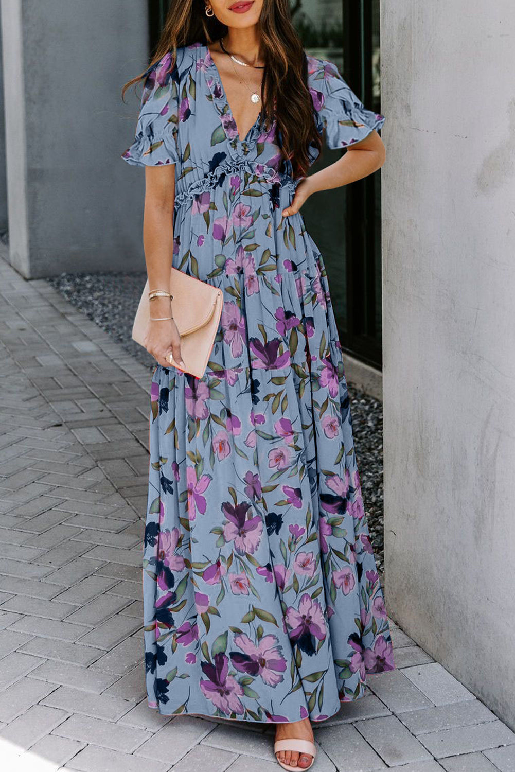 The Bluebell Garden Maxi Dress