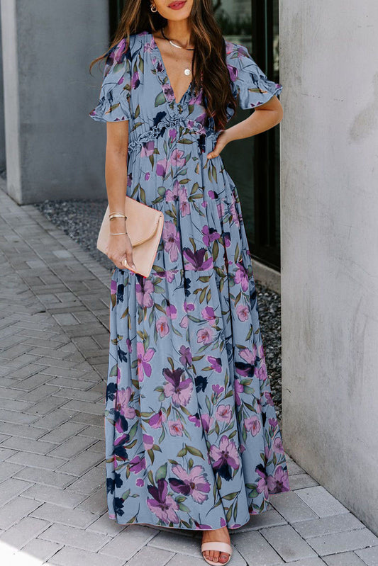The Bluebell Garden Maxi Dress