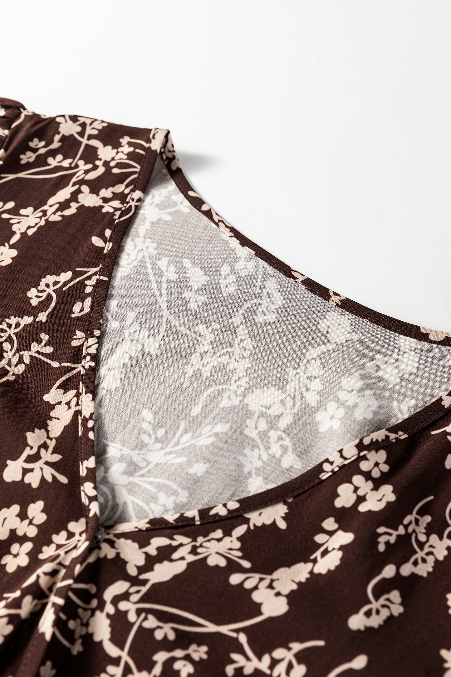 Chestnut Bloom Smocked Dress