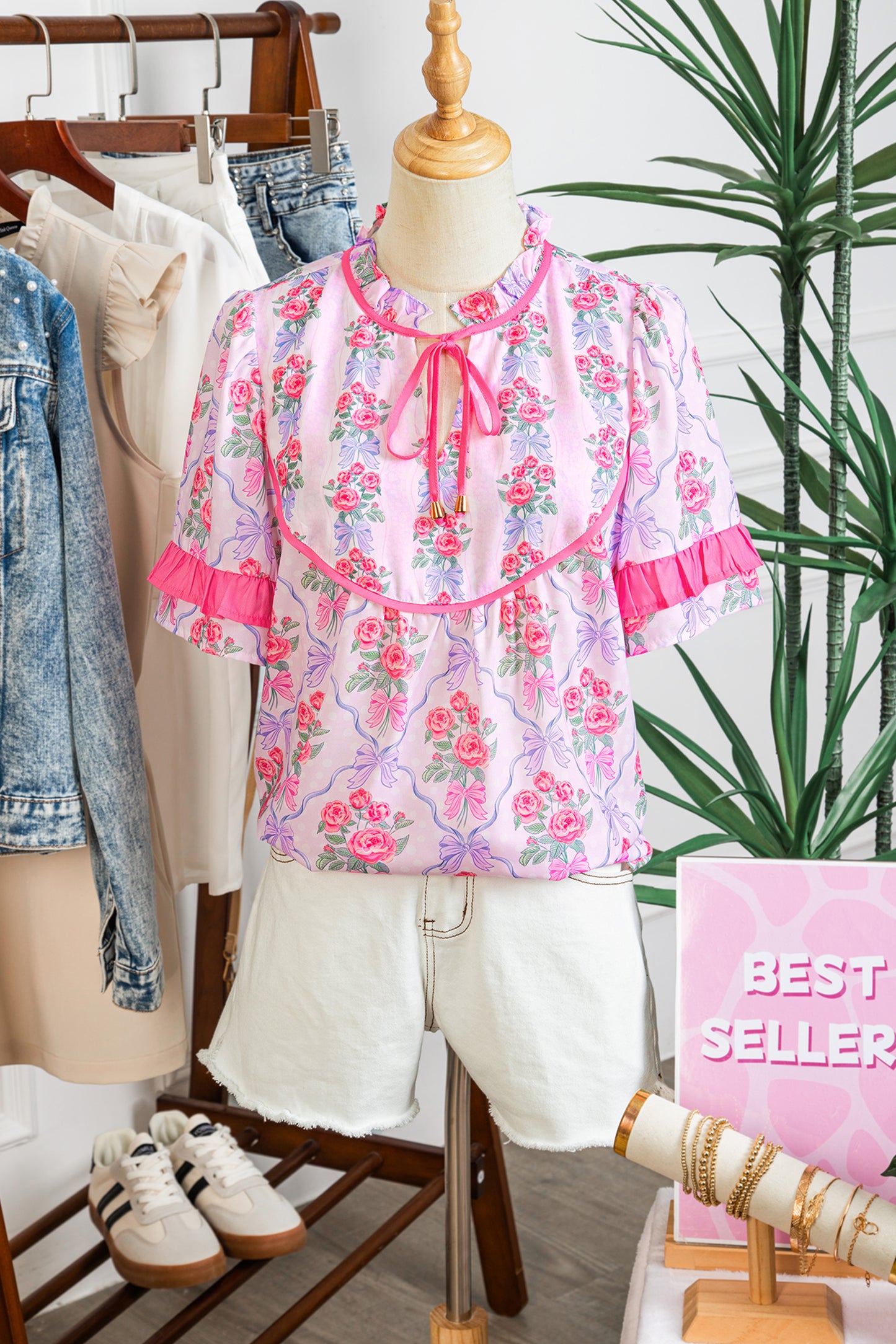 The Blush Garden Blouse