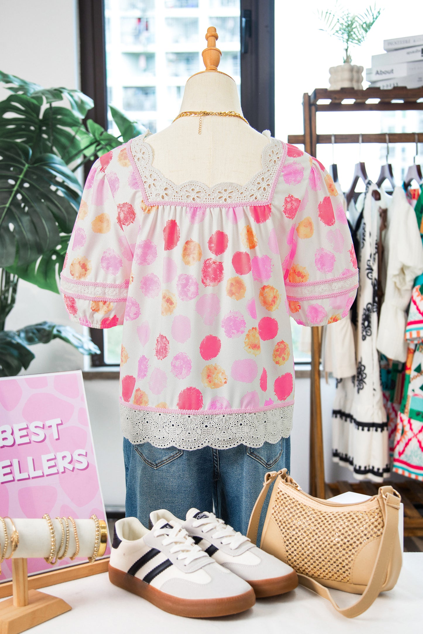 Cotton Candy Sketch Blouse