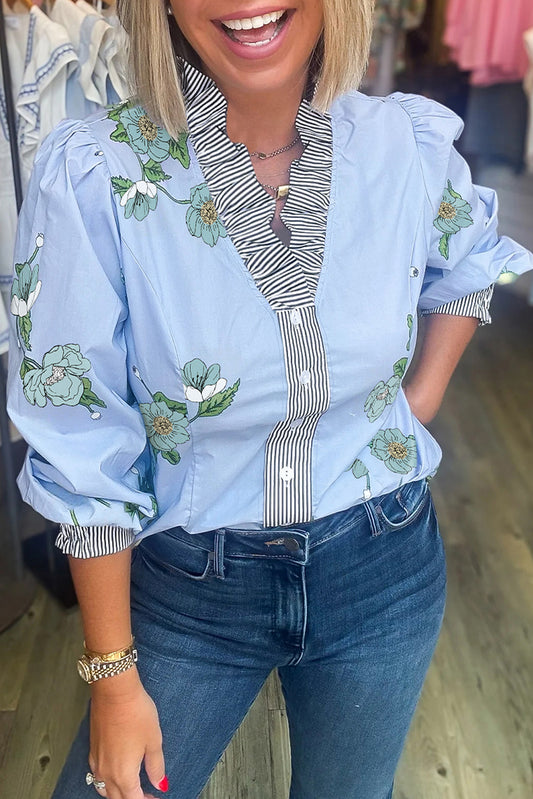 The Carolina Bloom Blouse