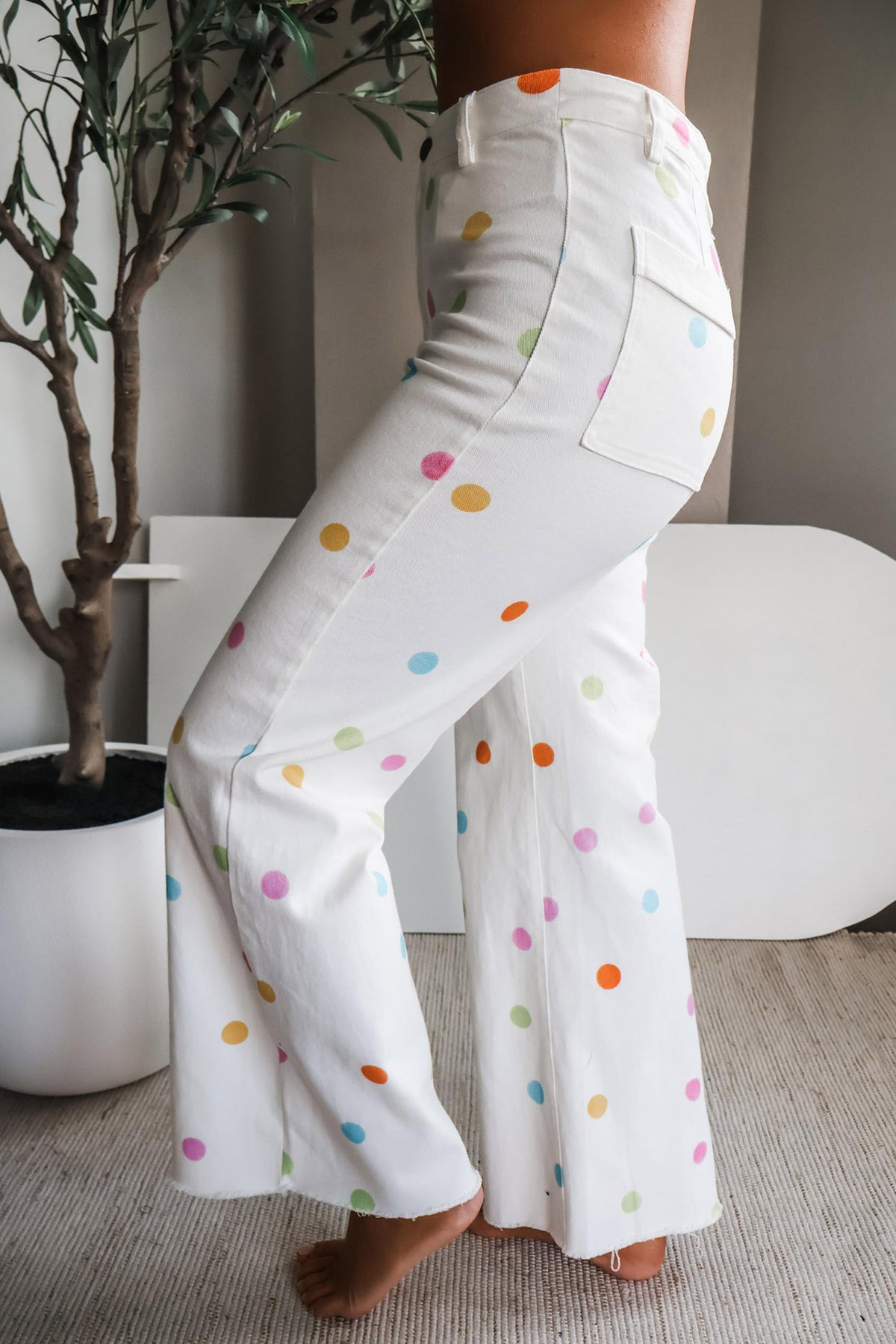 The Confetti Crush Wide Leg Jeans