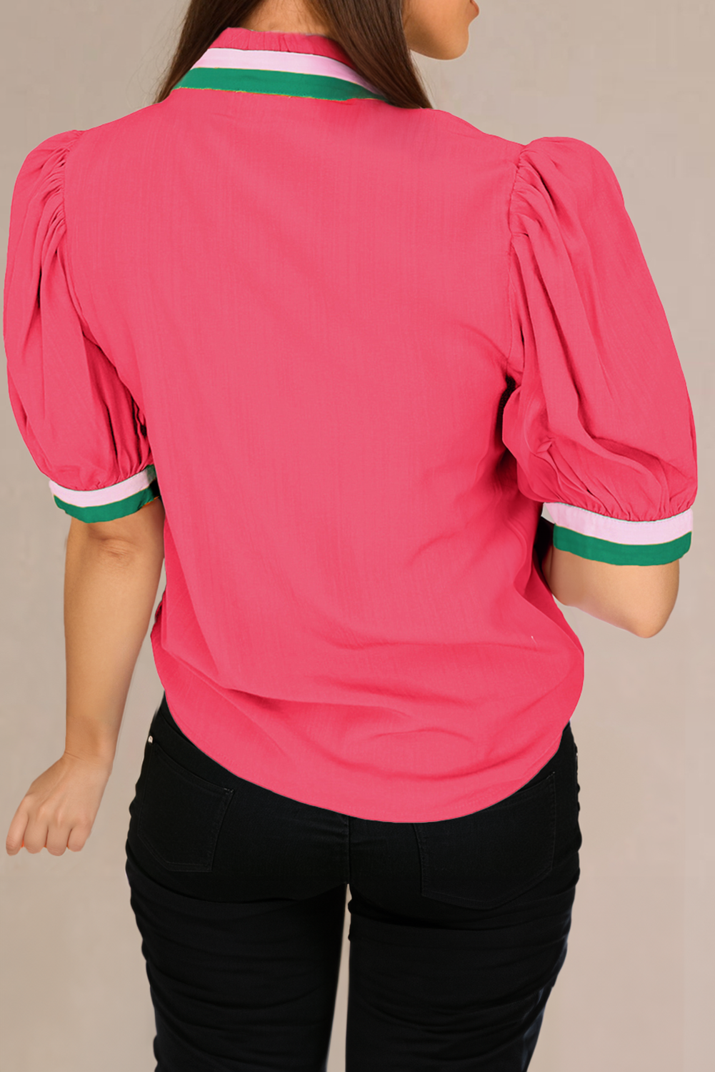 Rosé Social Blouse