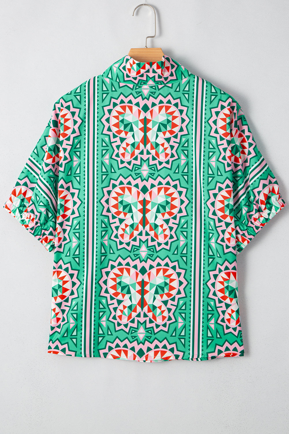 Emerald Mosaic Blouse