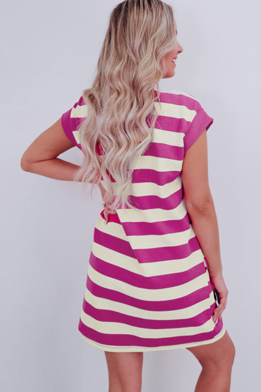 Sweet Sorbet Stripe Shift Dress