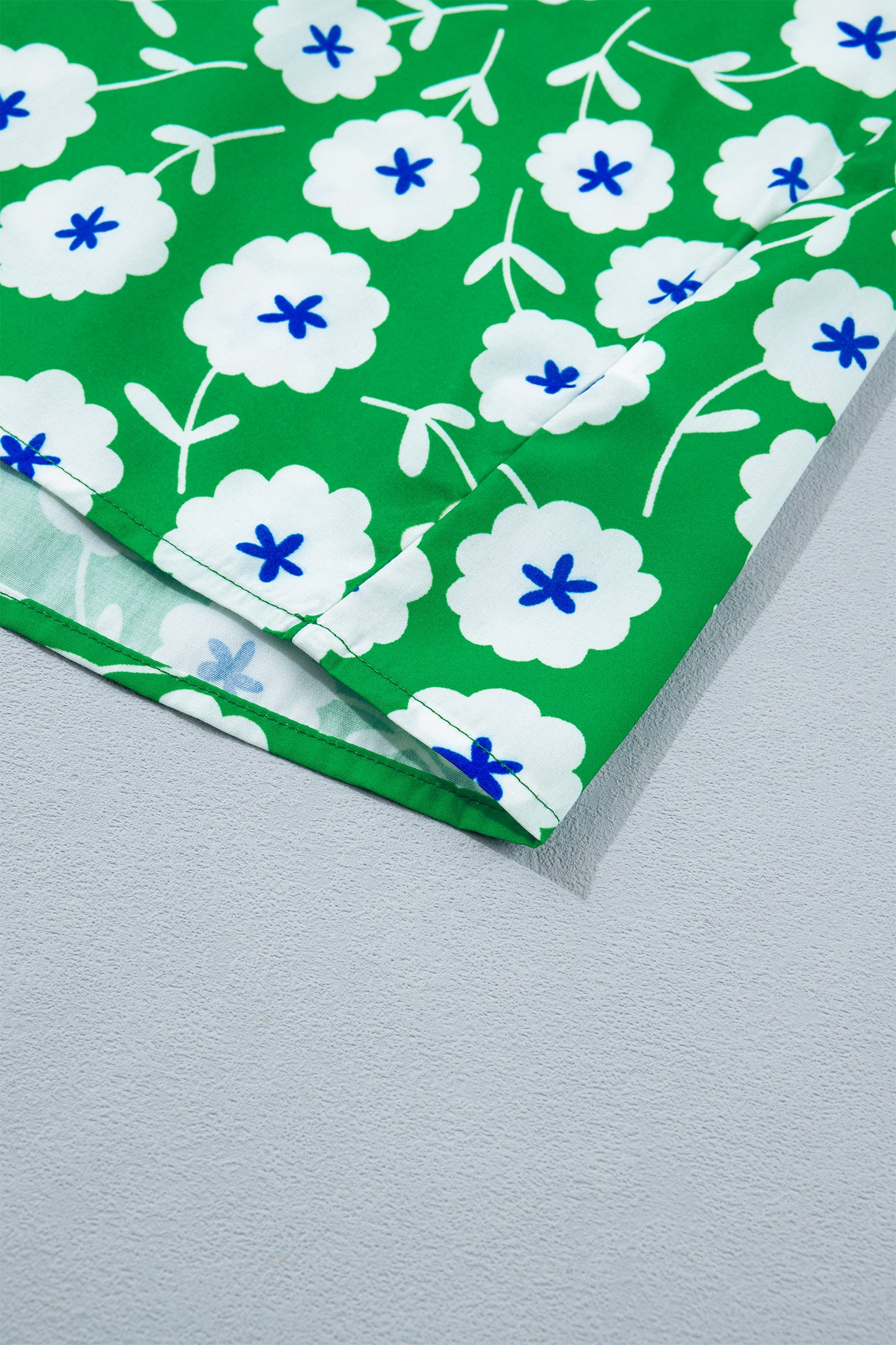 Emerald Garden Party Blouse