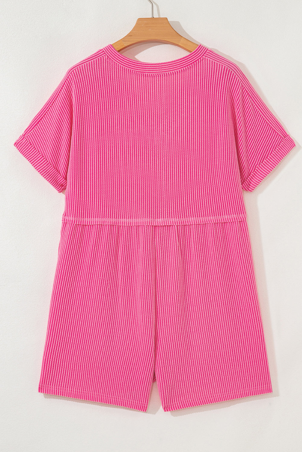 Sugarplum Waffle Knit Romper
