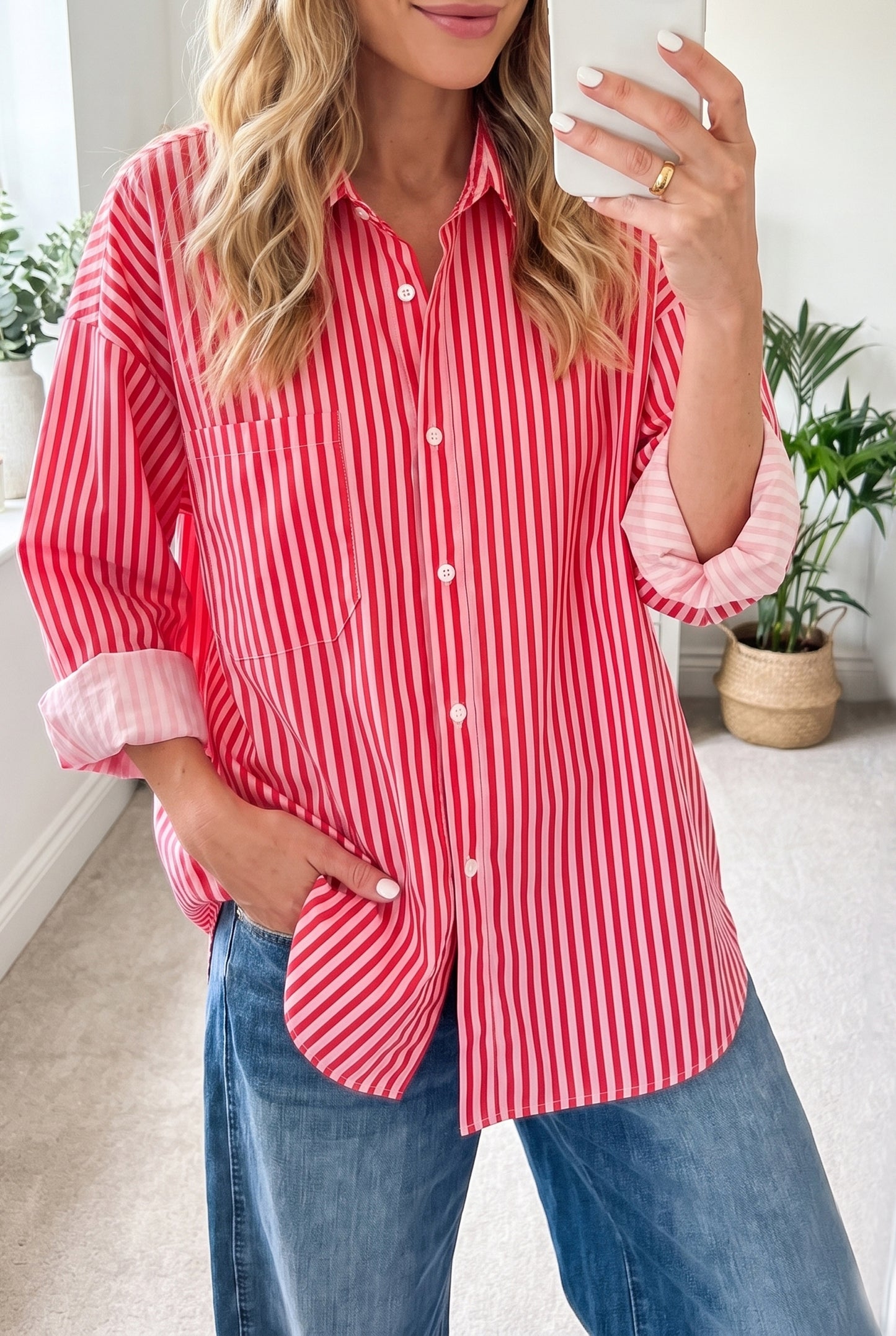 Pink Lemonade Lane Blouse