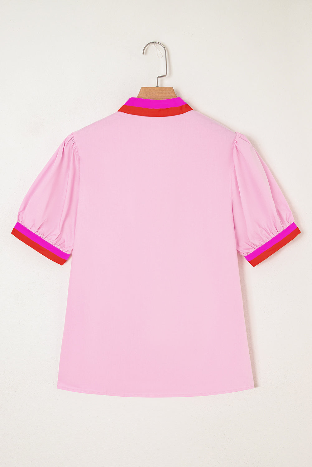 Blushing Belle Contrast Blouse