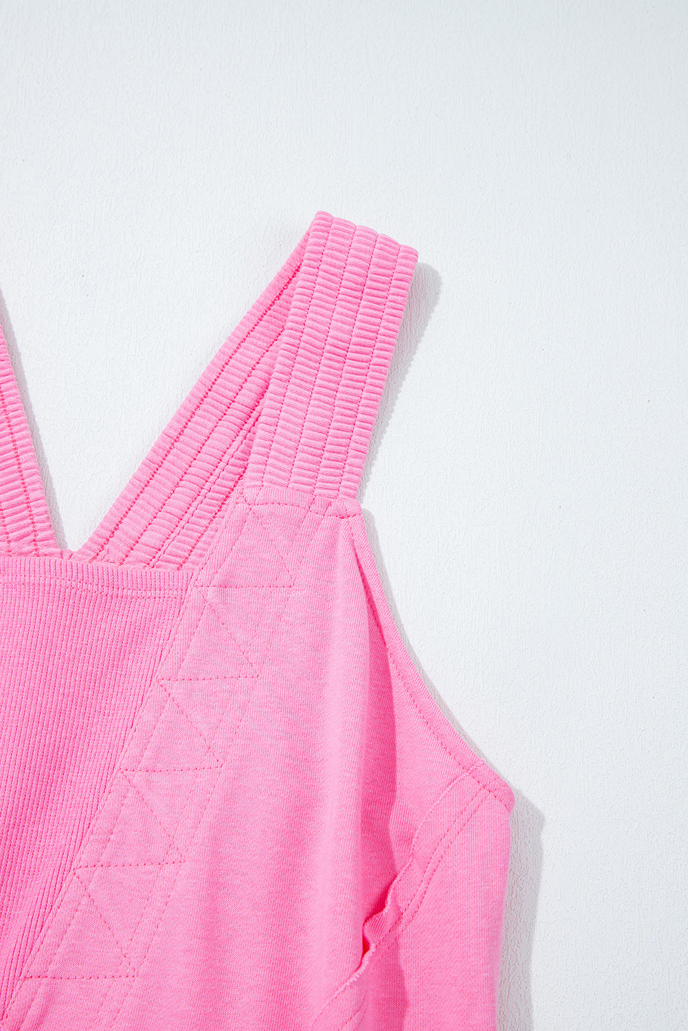 Pink Horizon Square-Neck Jumpsuit
