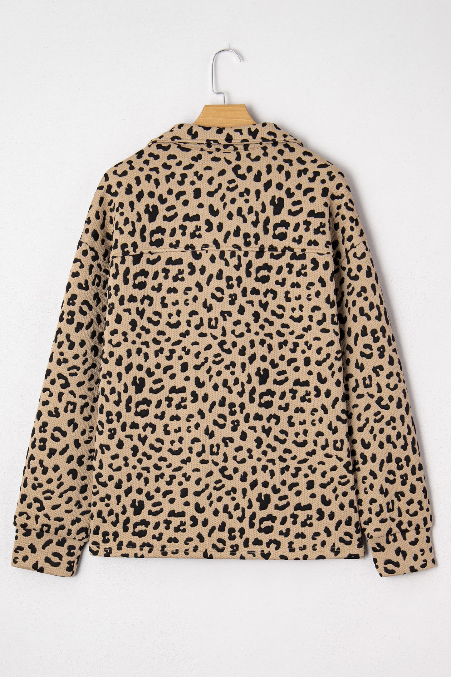Savannah Stroll Leopard Quarter-Zip